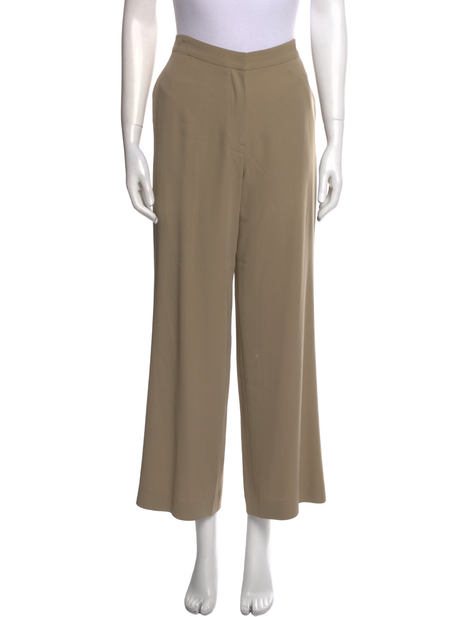 Victor Alfaro Virgin Wool Wide Leg Pants