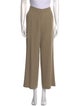Victor Alfaro Virgin Wool Wide Leg Pants