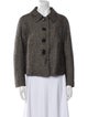 Victor Alfaro Wool Tweed Pattern Evening Jacket