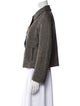 Victor Alfaro Wool Tweed Pattern Evening Jacket
