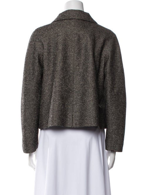 Victor Alfaro Wool Tweed Pattern Evening Jacket