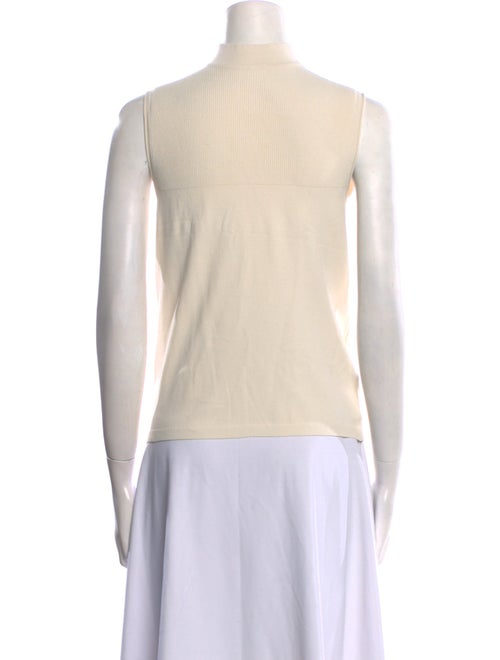 Victor Alfaro Turtleneck Sleeveless Top
