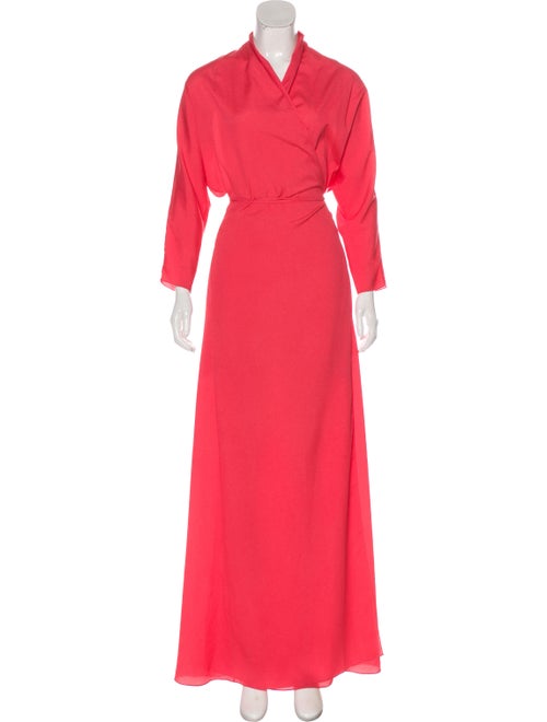 Vita Kin Dolman Wrap Dress Coral