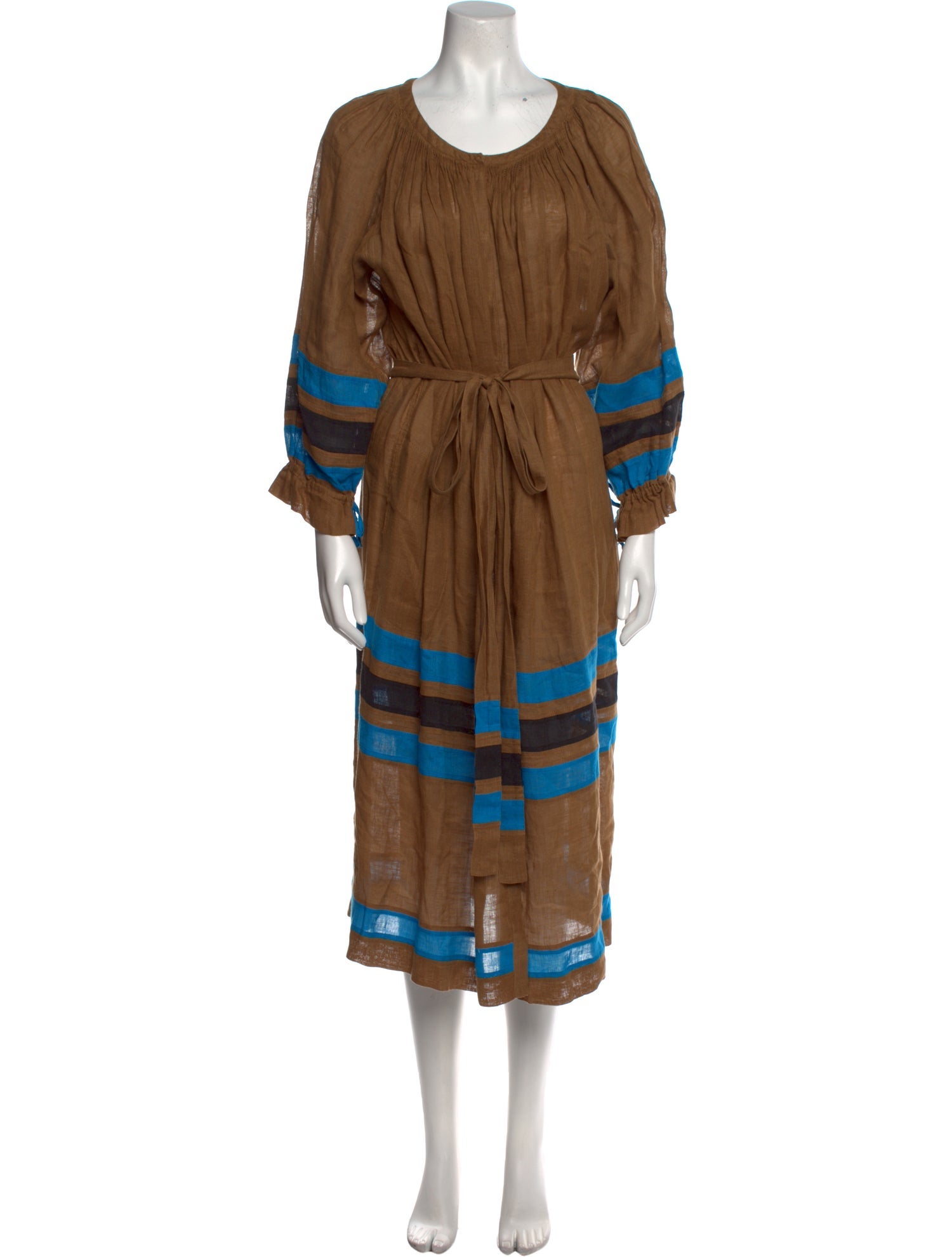 Vita Kin Linen Midi Length Dress