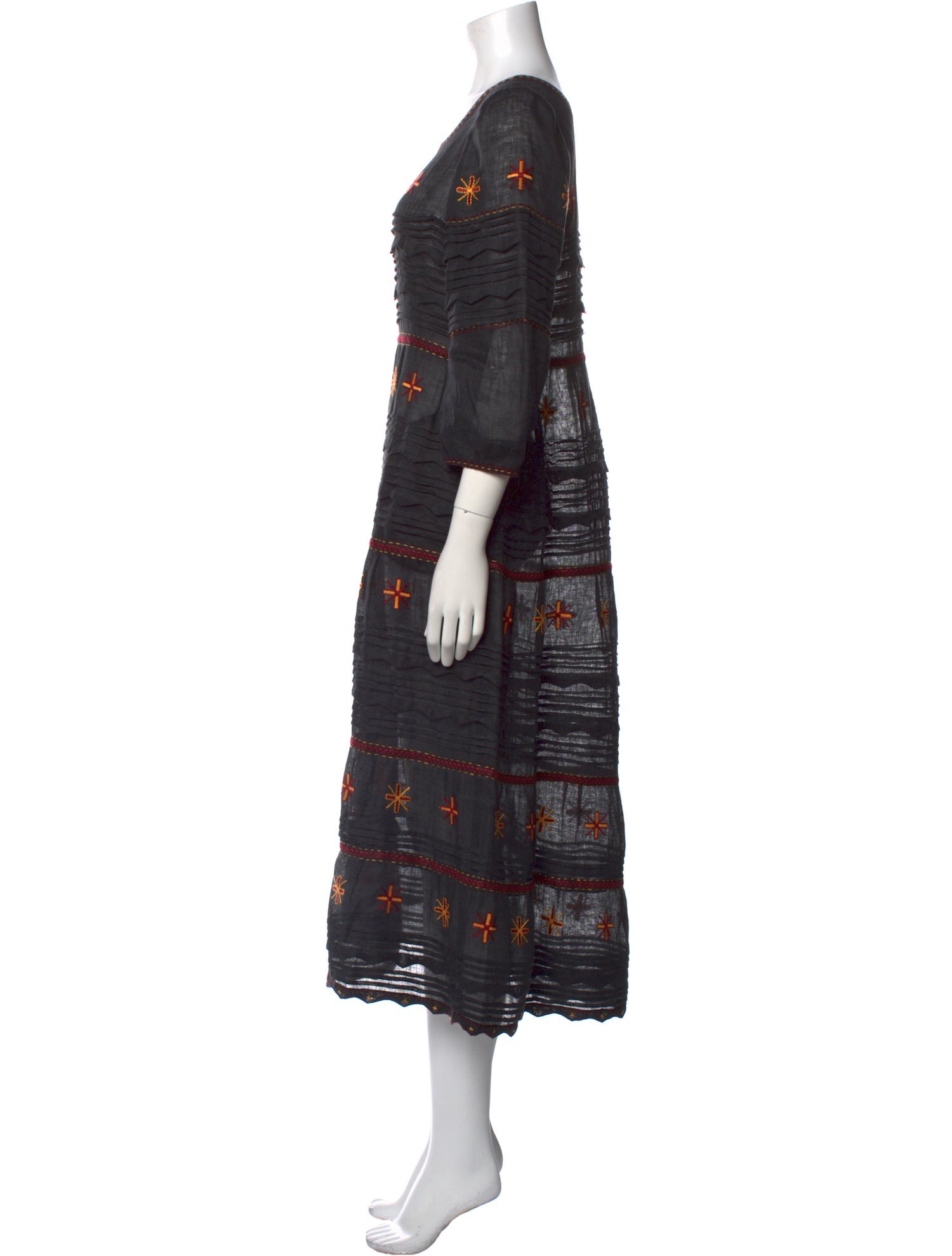 Vita Kin Linen Long Dress