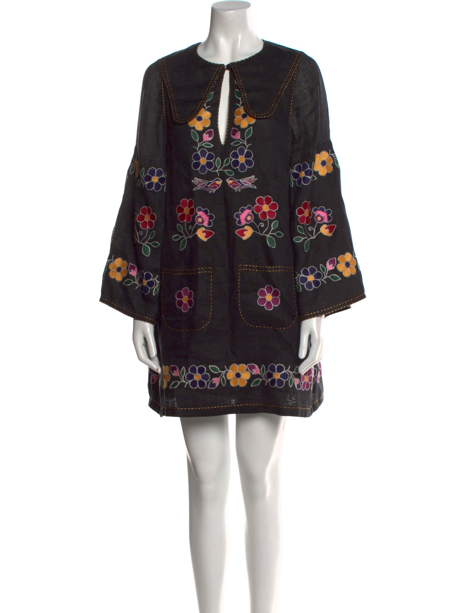 Vita Kin Linen Mini Dress