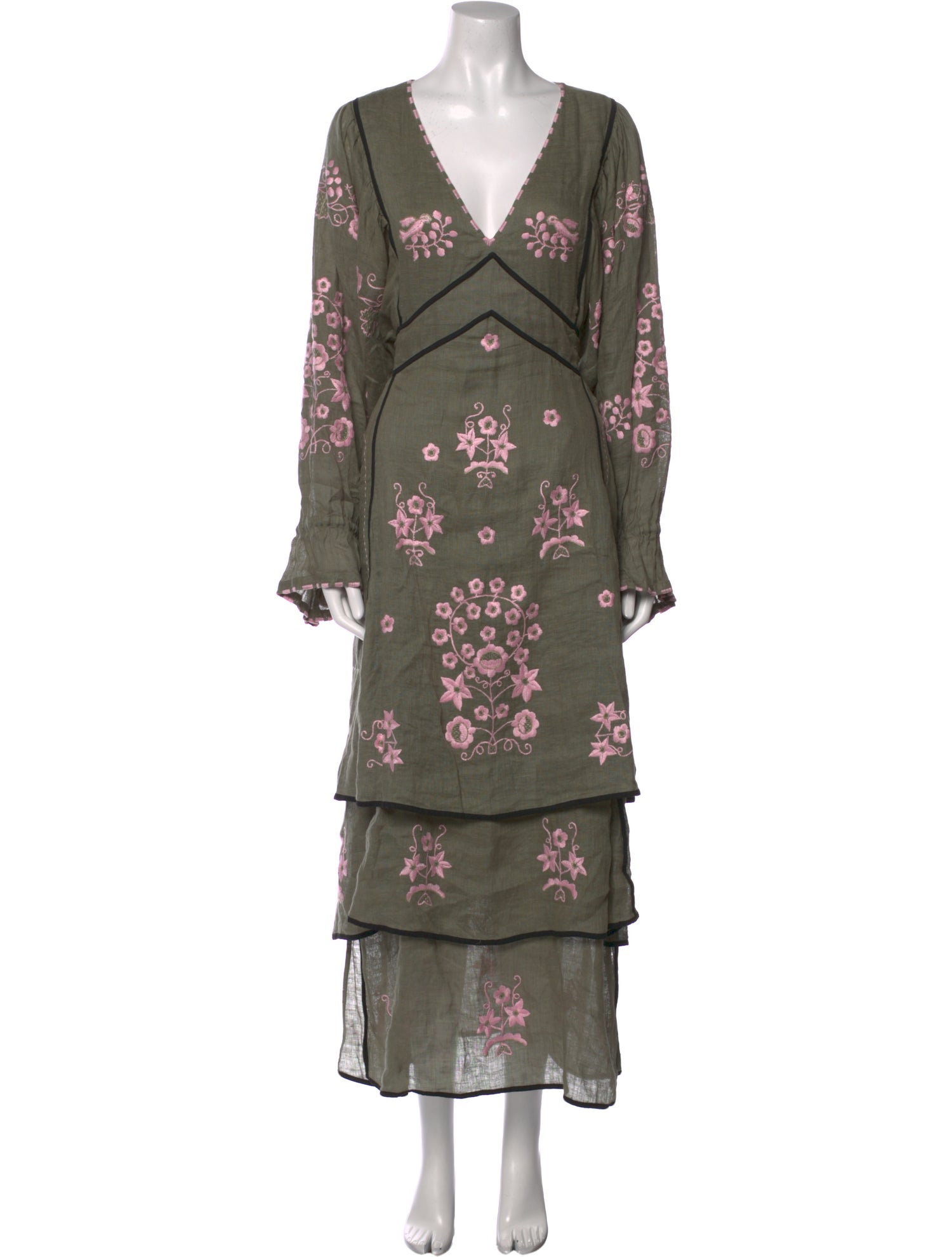 Vita Kin Linen Long Dress