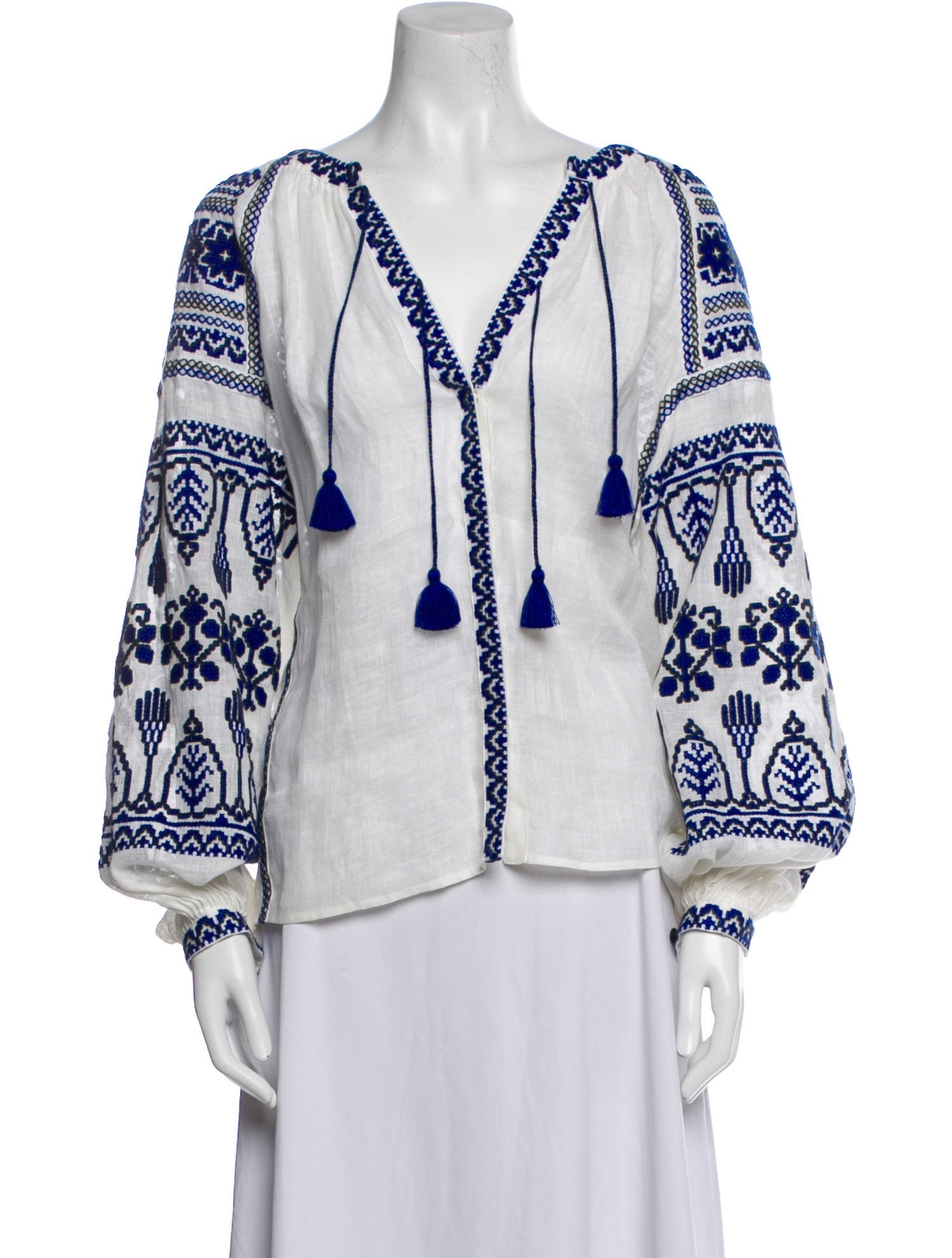 Vita Kin Linen Printed Tunic