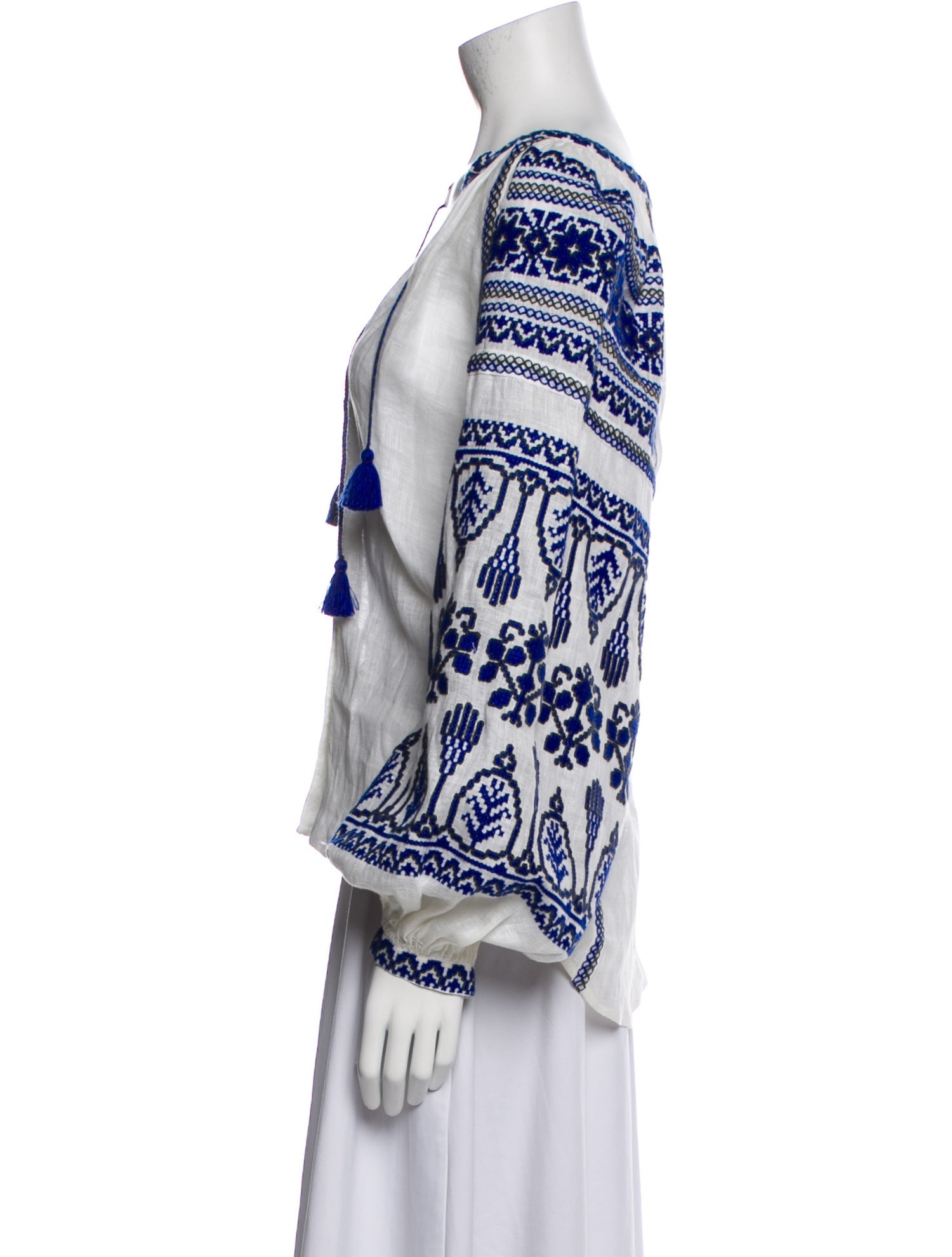 Vita Kin Linen Printed Tunic