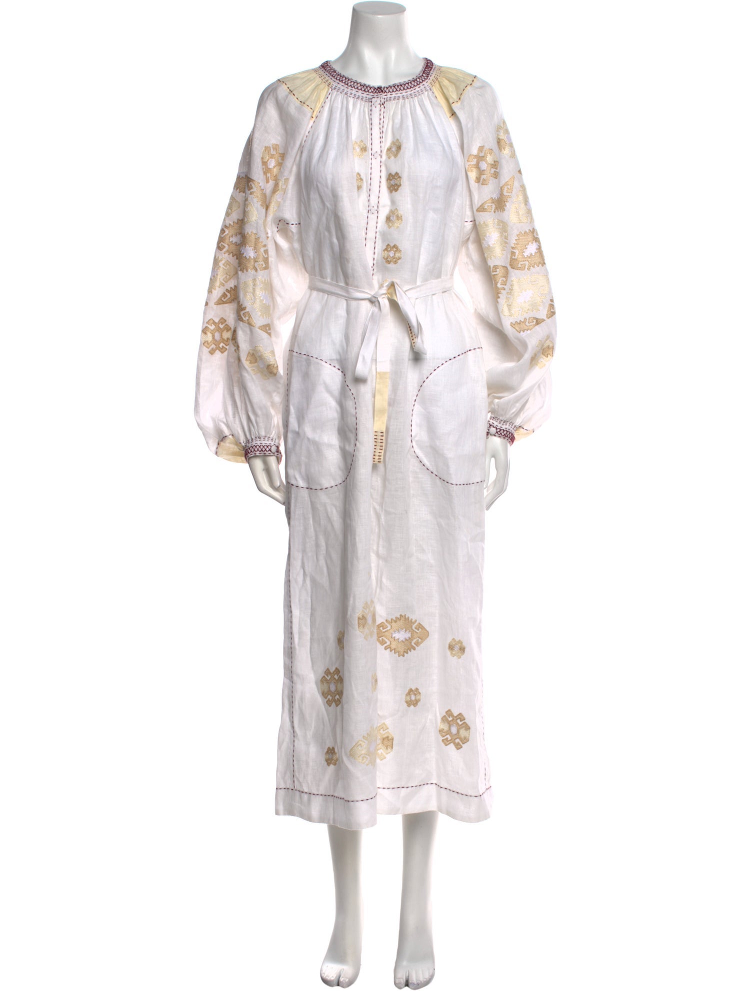 Vita Kin Linen Long Dress