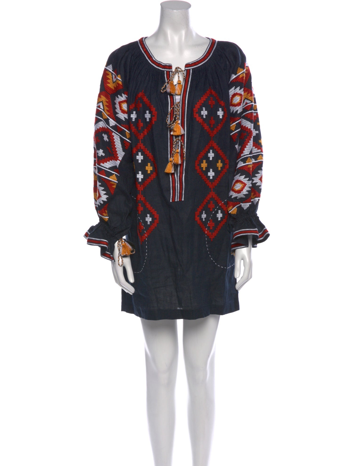 Vita Kin Linen Mini Dress