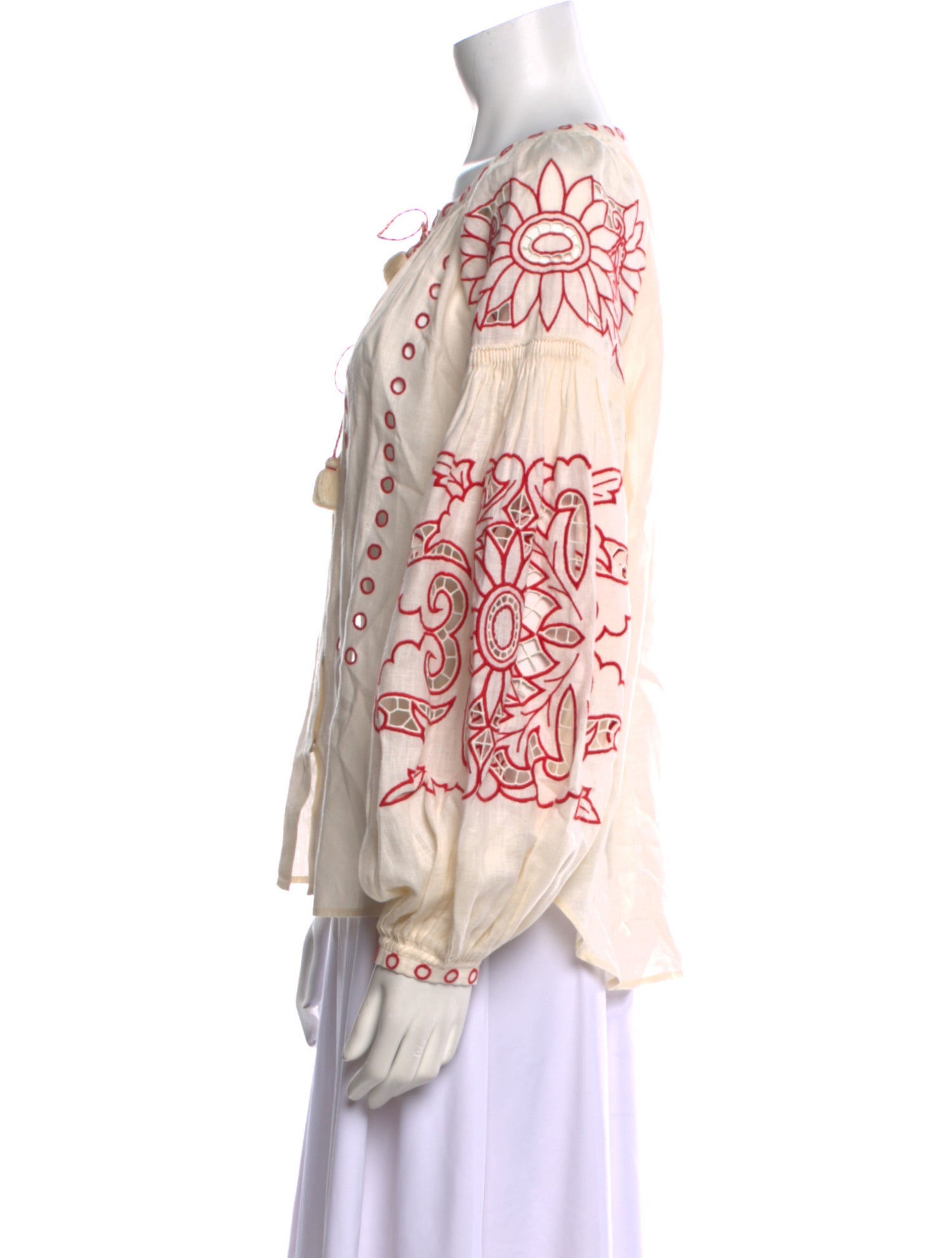 Vita Kin Printed Scoop Neck Blouse