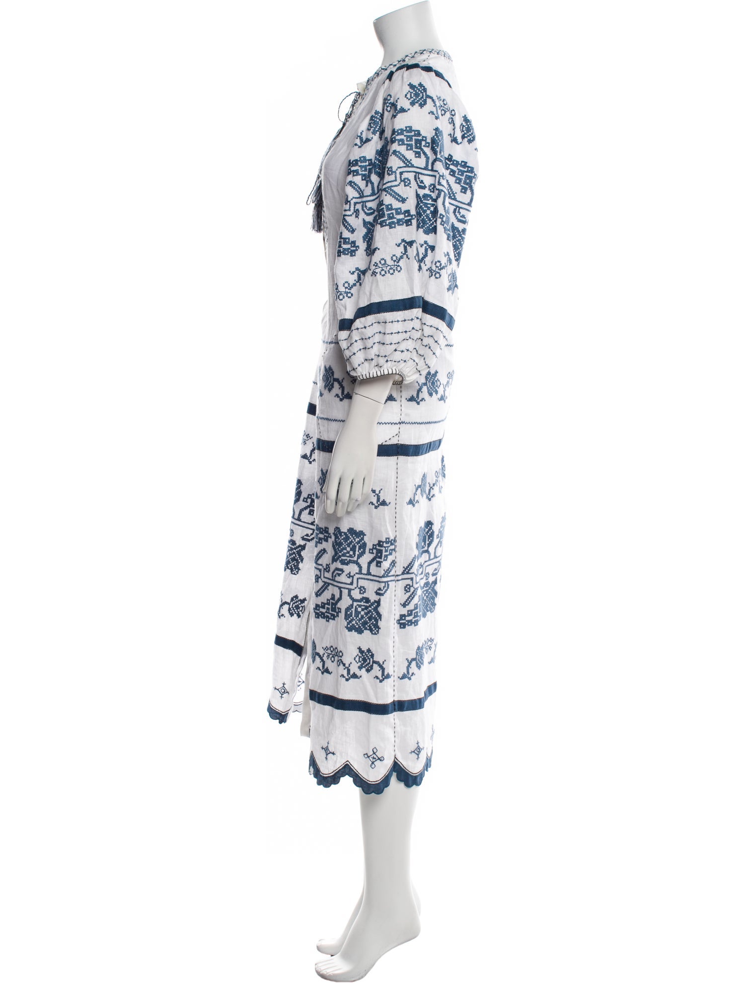 Vita Kin Printed Long Dress