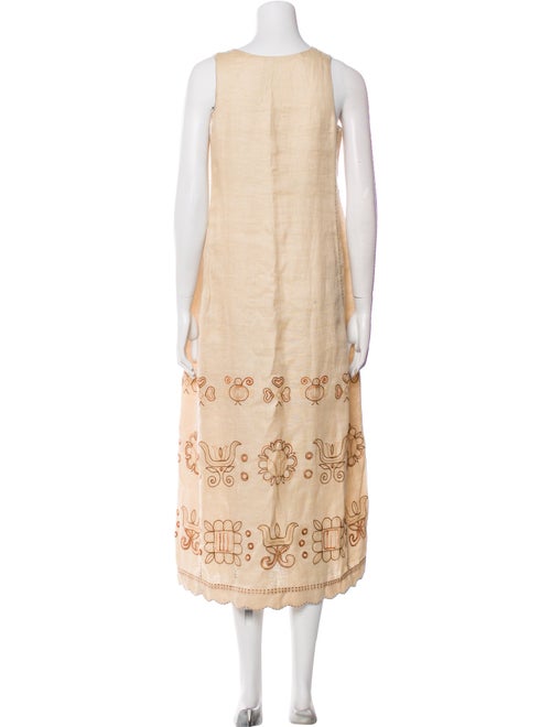 Vita Kin Linen Midi Length Dress