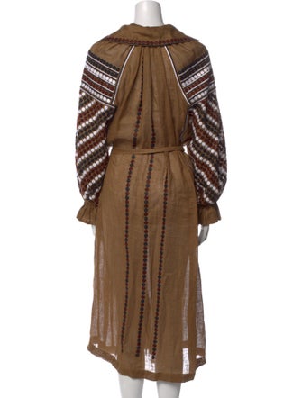 Vita Kin Linen Long Dress