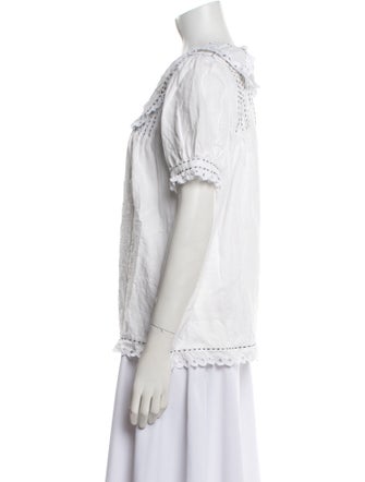 Vita Kin Linen Short Sleeve Polo