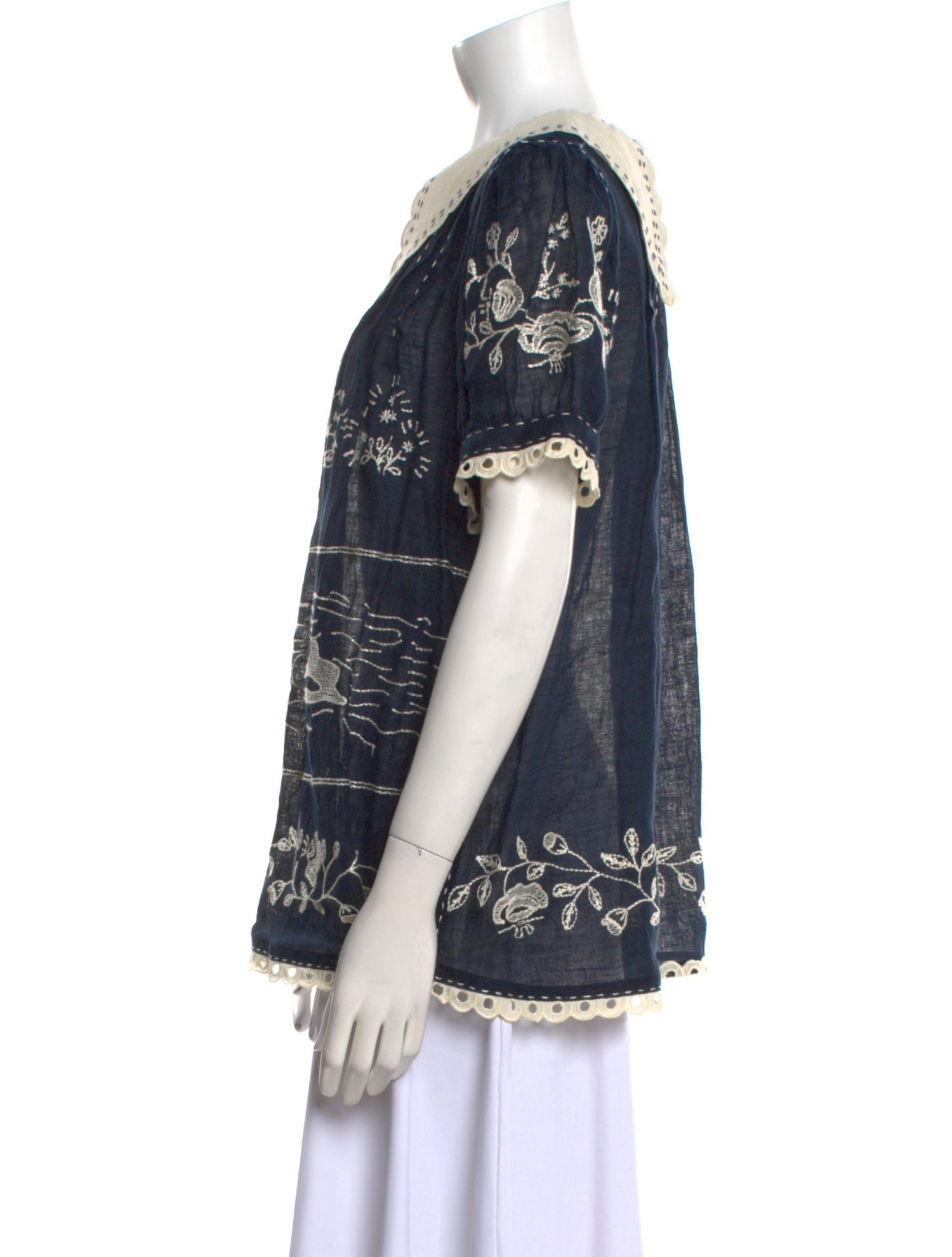 Vita Kin Linen Printed Tunic