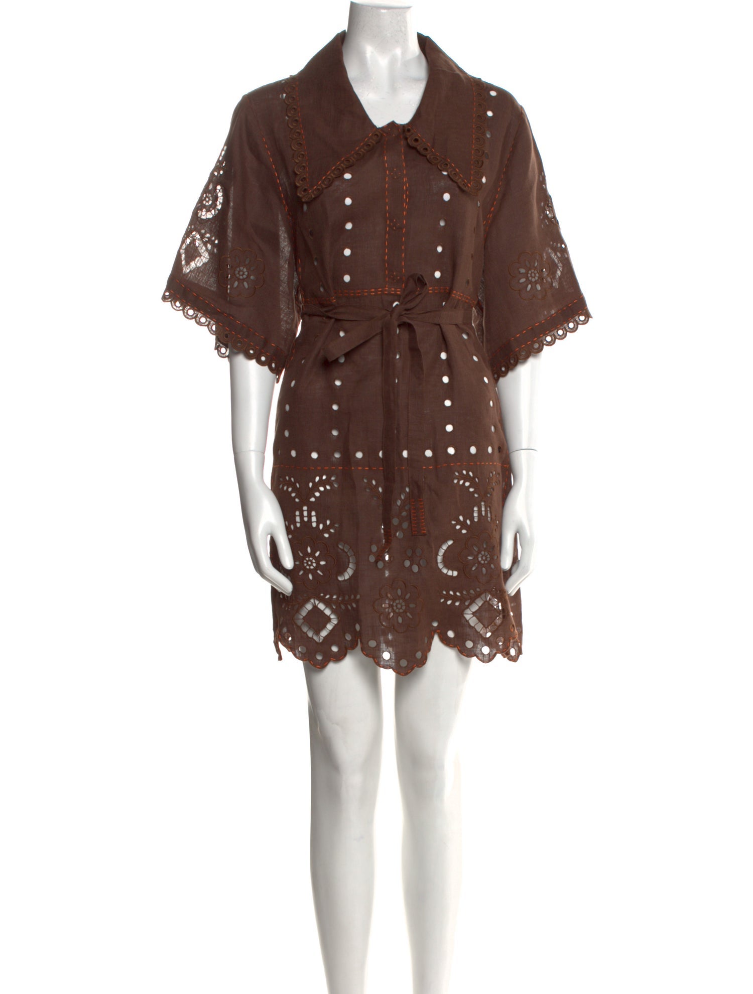 Vita Kin Linen Mini Dress