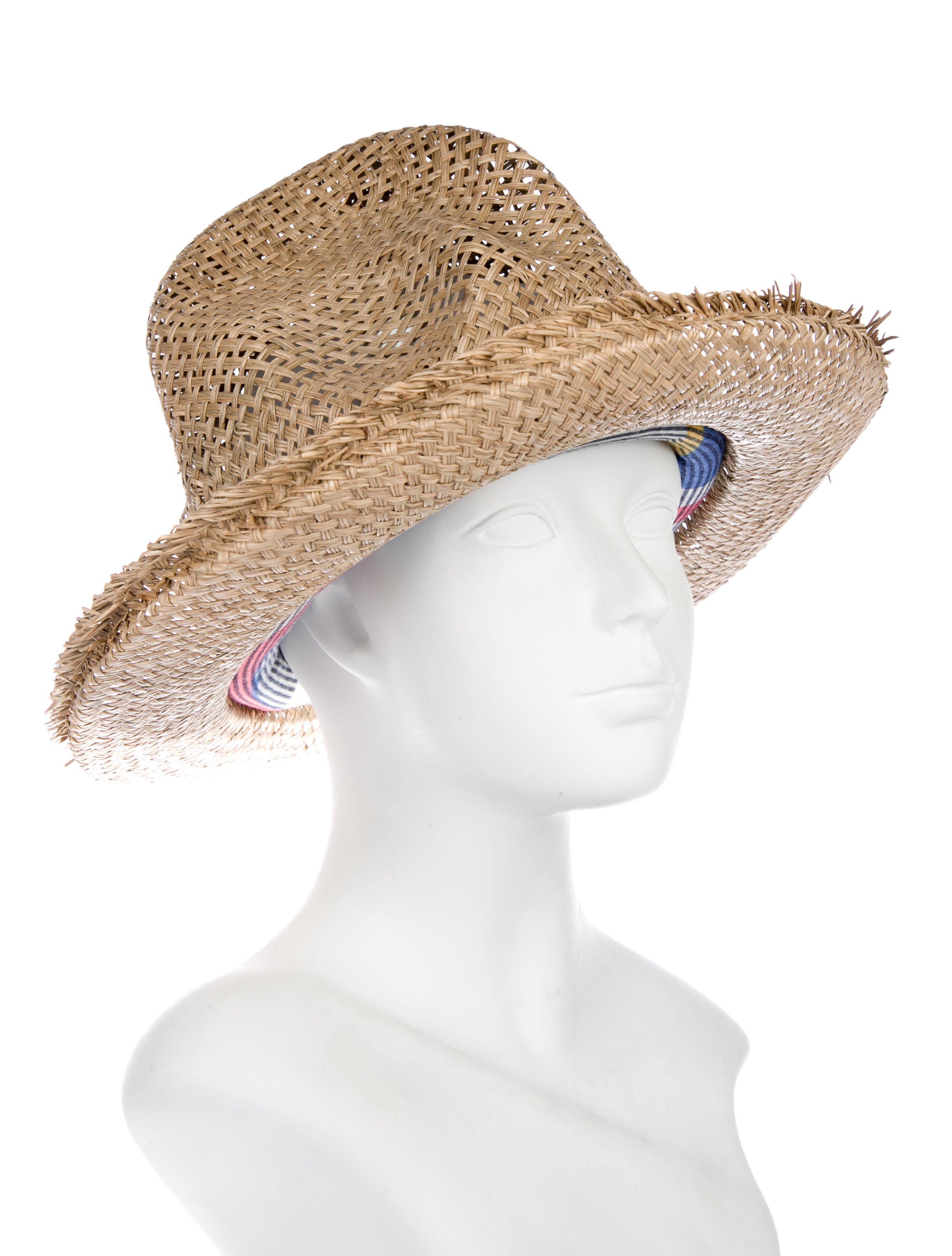 帽子 WICAGROCERY Straw Hat Mountain Vivienne Westwood Straw Mountain Hat - Neutrals Hats, Accessories