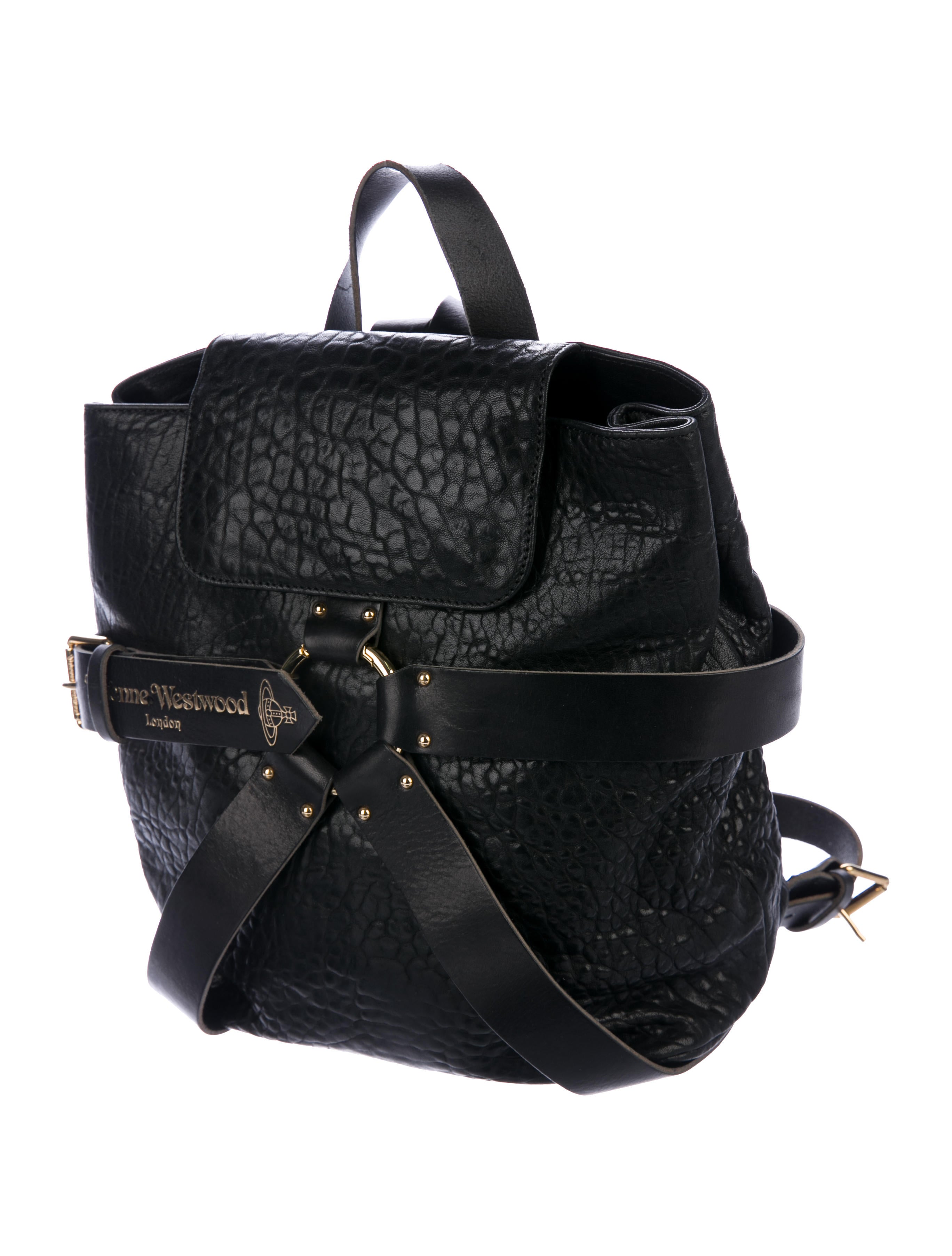 Vivienne Westwood Bondage Bag w/ Tags - Black Backpacks, Handbags