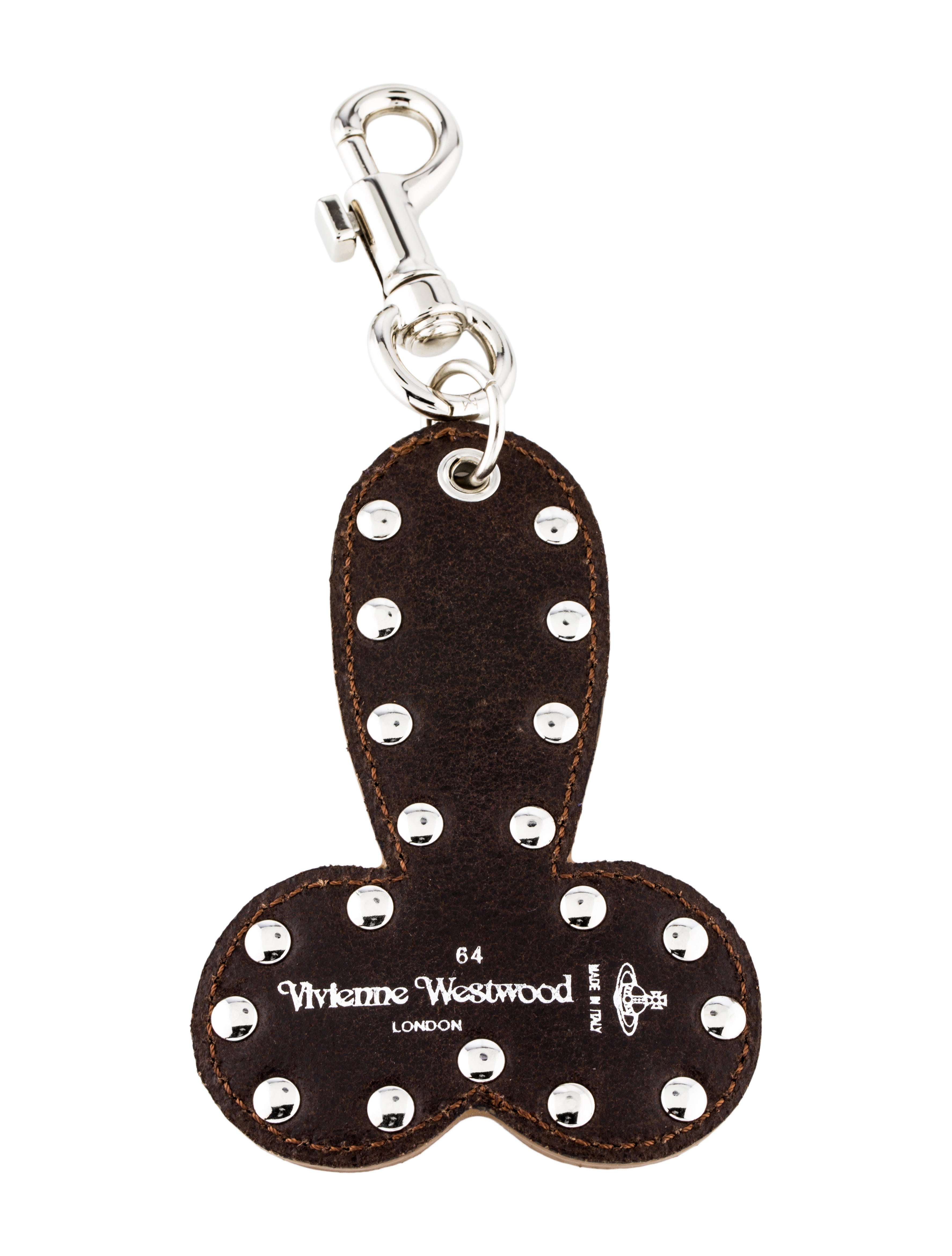 Vivienne Westwood Limited Edition Penis Keychain - Brown Keychains Vivienne Westwood Limited Edition Penis Keychain - Brown Keychains