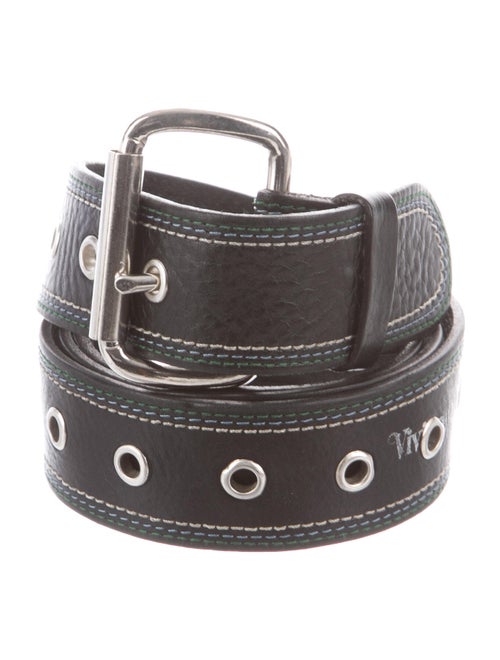 Vivienne Westwood Leather Belt Black