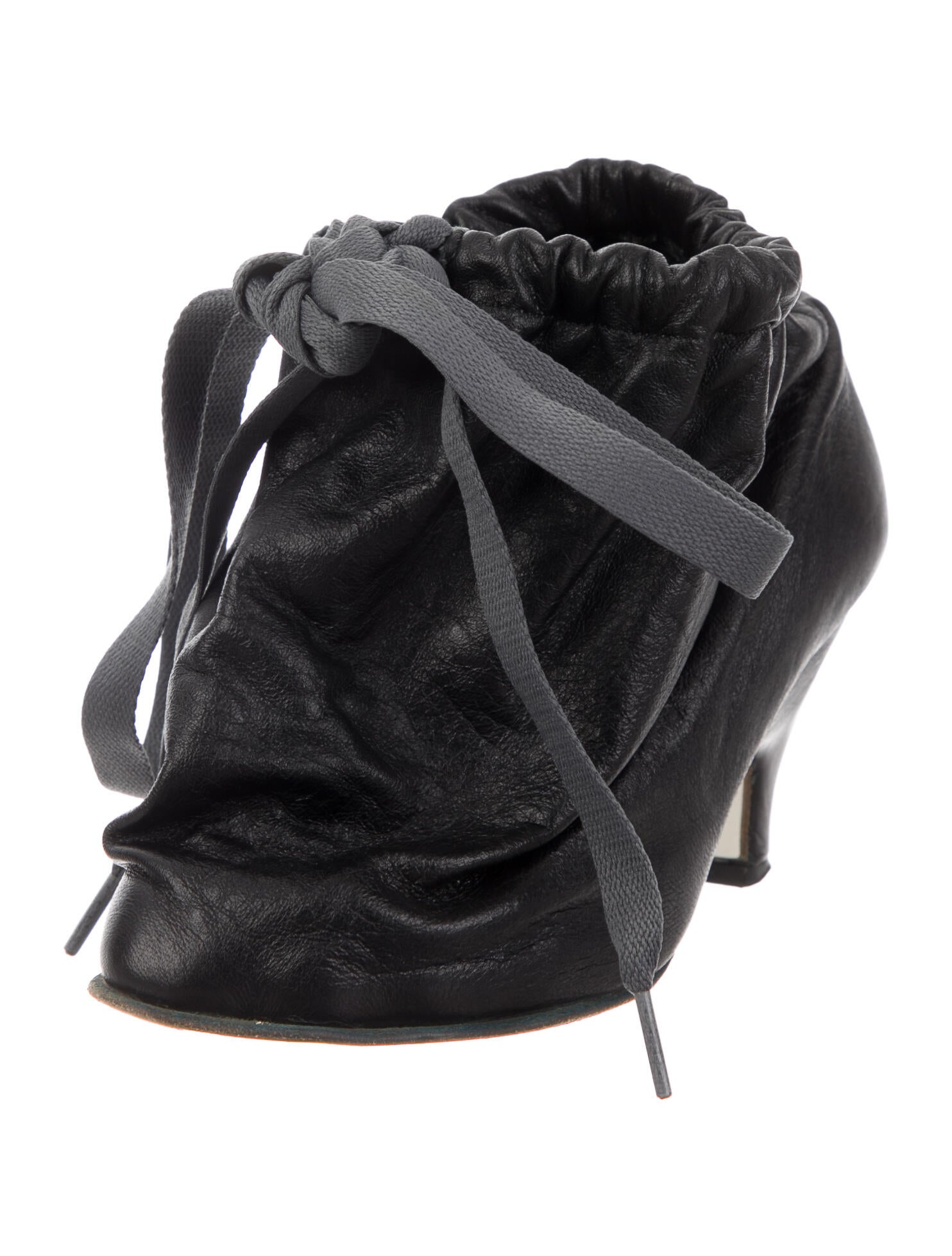Vivienne Westwood Vintage Animal Toe Bondage Boots - Black Boots