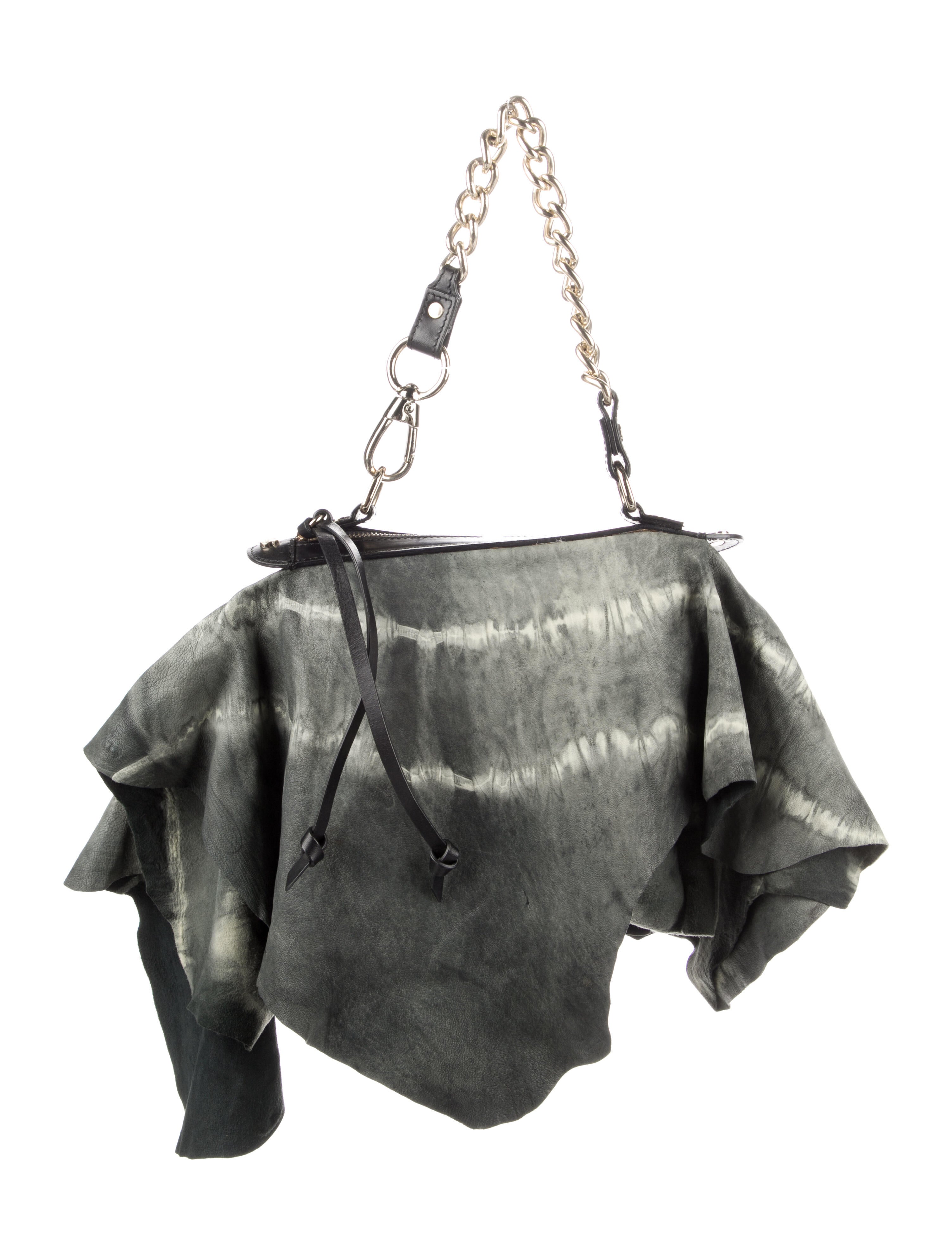 Vivienne Westwood Leather Shoulder Bag Green Shoulder Bags, Handbags