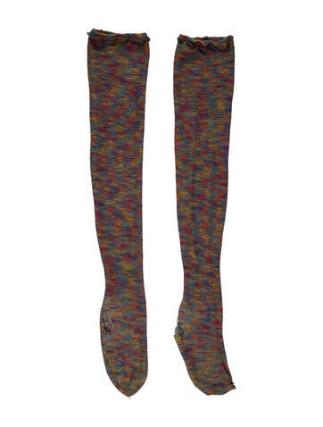Worlds End Vintage Fall 1982 'Buffalo' Knit Tights
