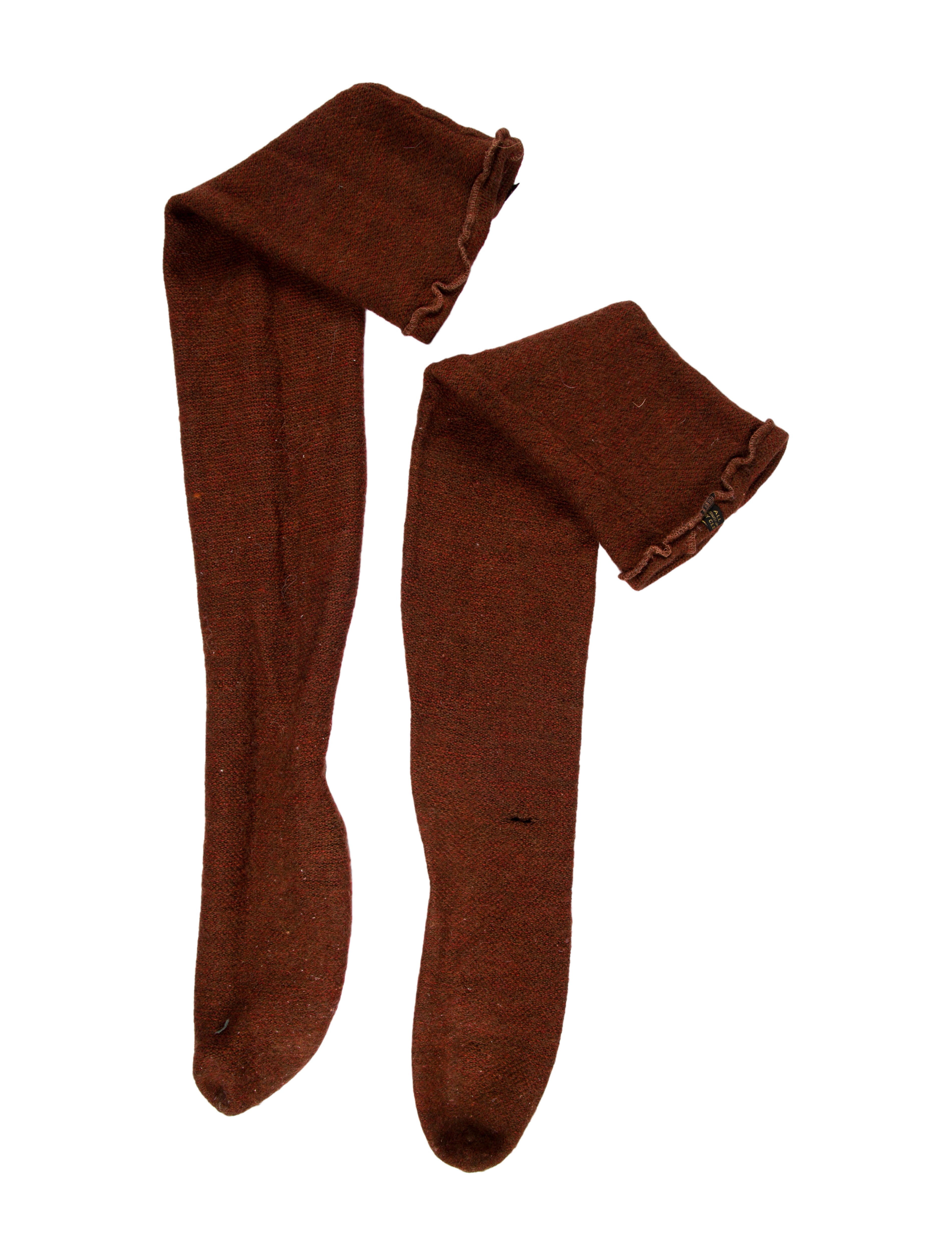 Worlds End Vintage Fall 1982 'Buffalo' Wool Tights.
