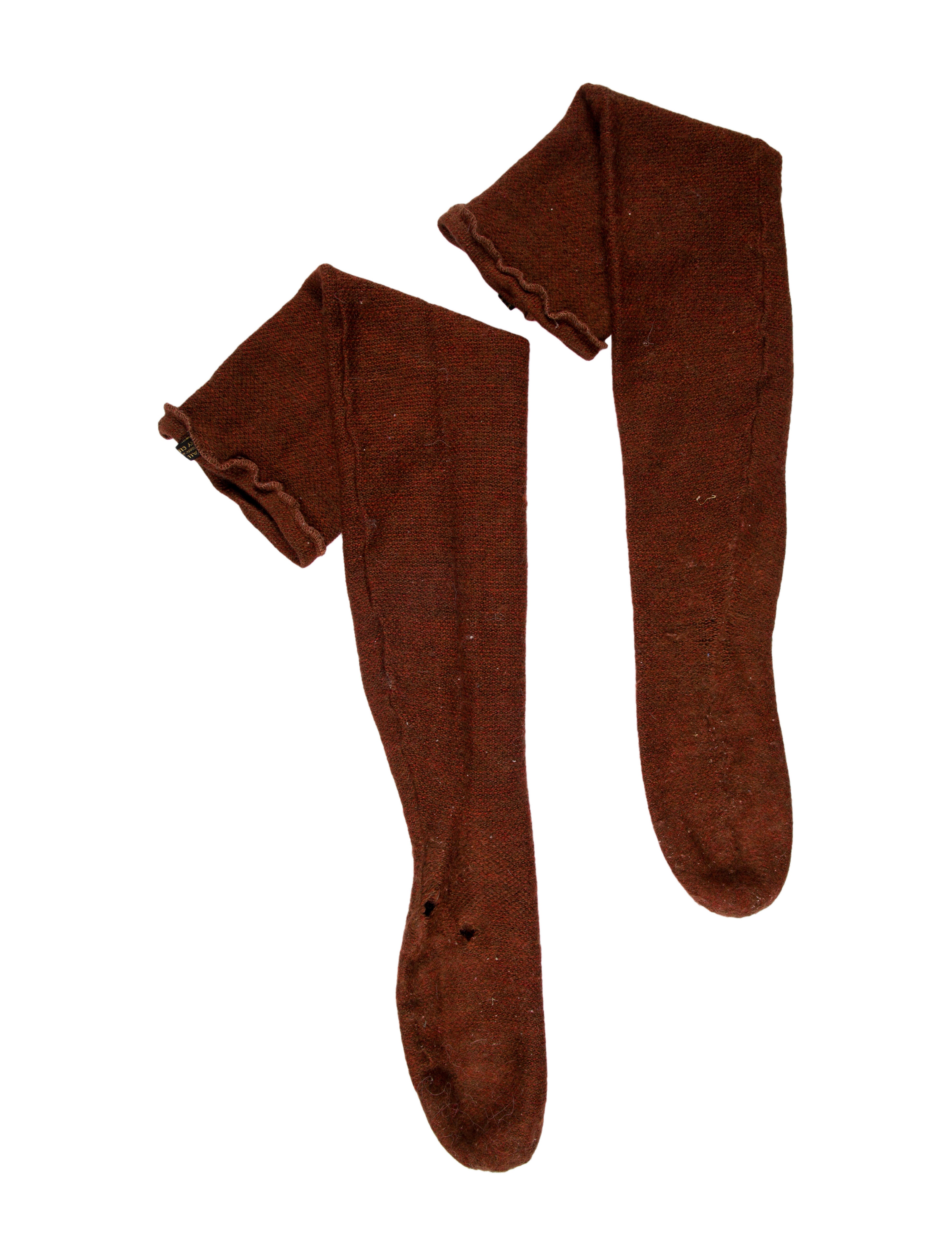 Worlds End Vintage Fall 1982 'Buffalo' Wool Tights.