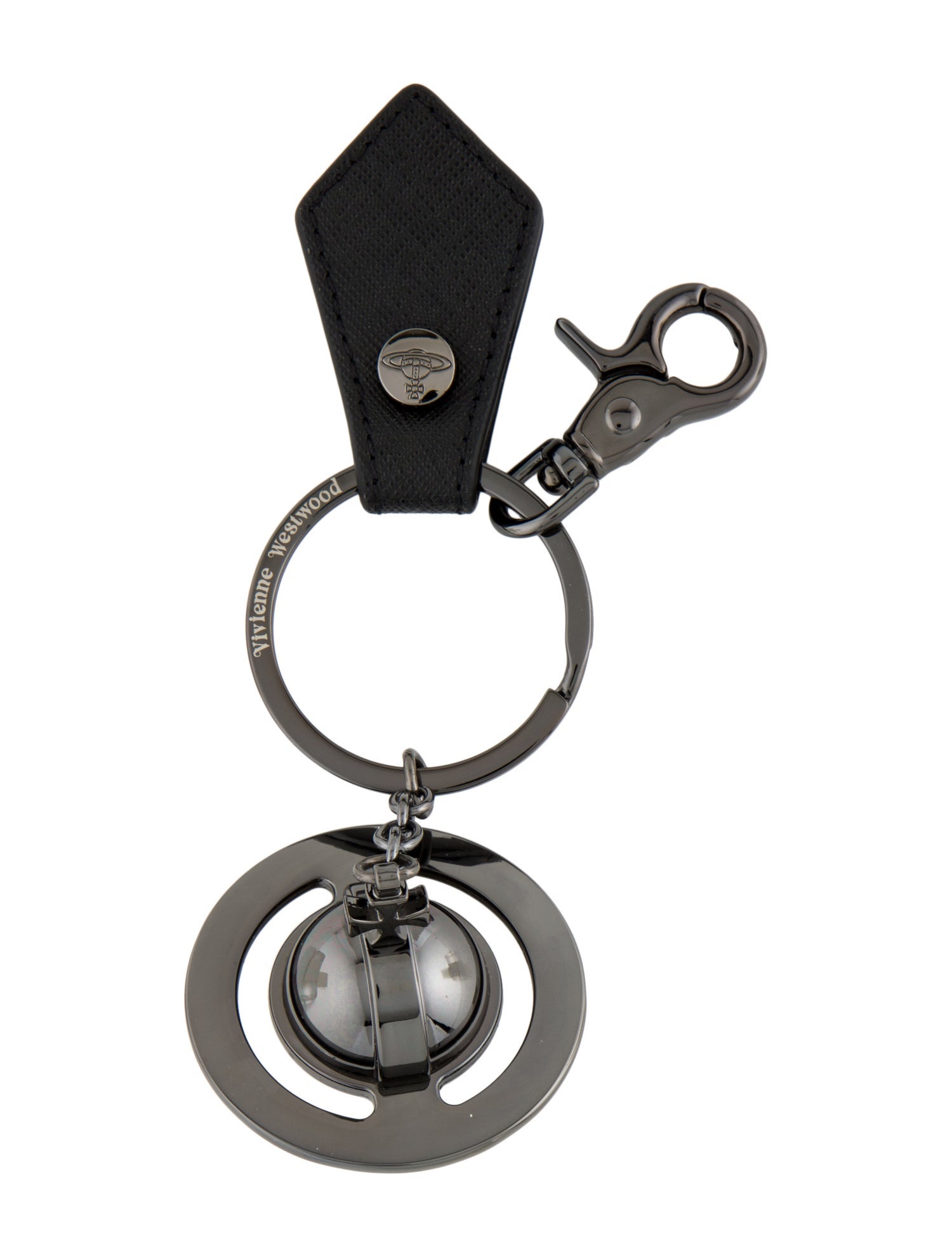 Vivienne Westwood Orb Keychain - Grey Keychains, Accessories