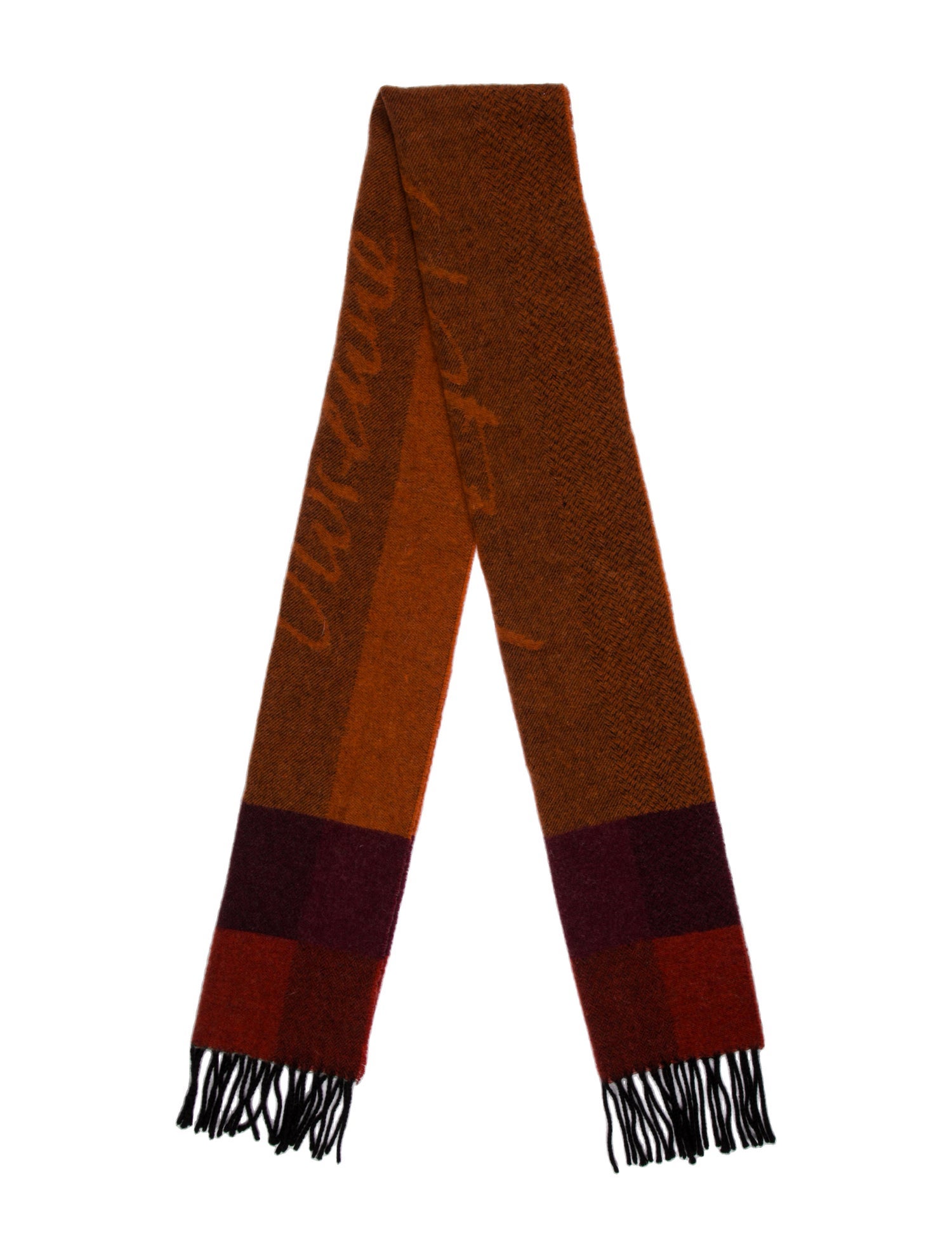 Vivienne Westwood Wool Printed Scarf