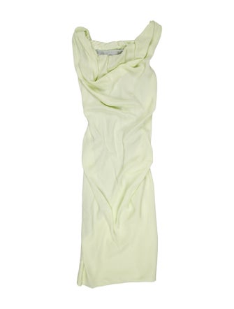 Vivienne Westwood Cowl Neck Midi Length Dress