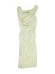 Vivienne Westwood Cowl Neck Midi Length Dress