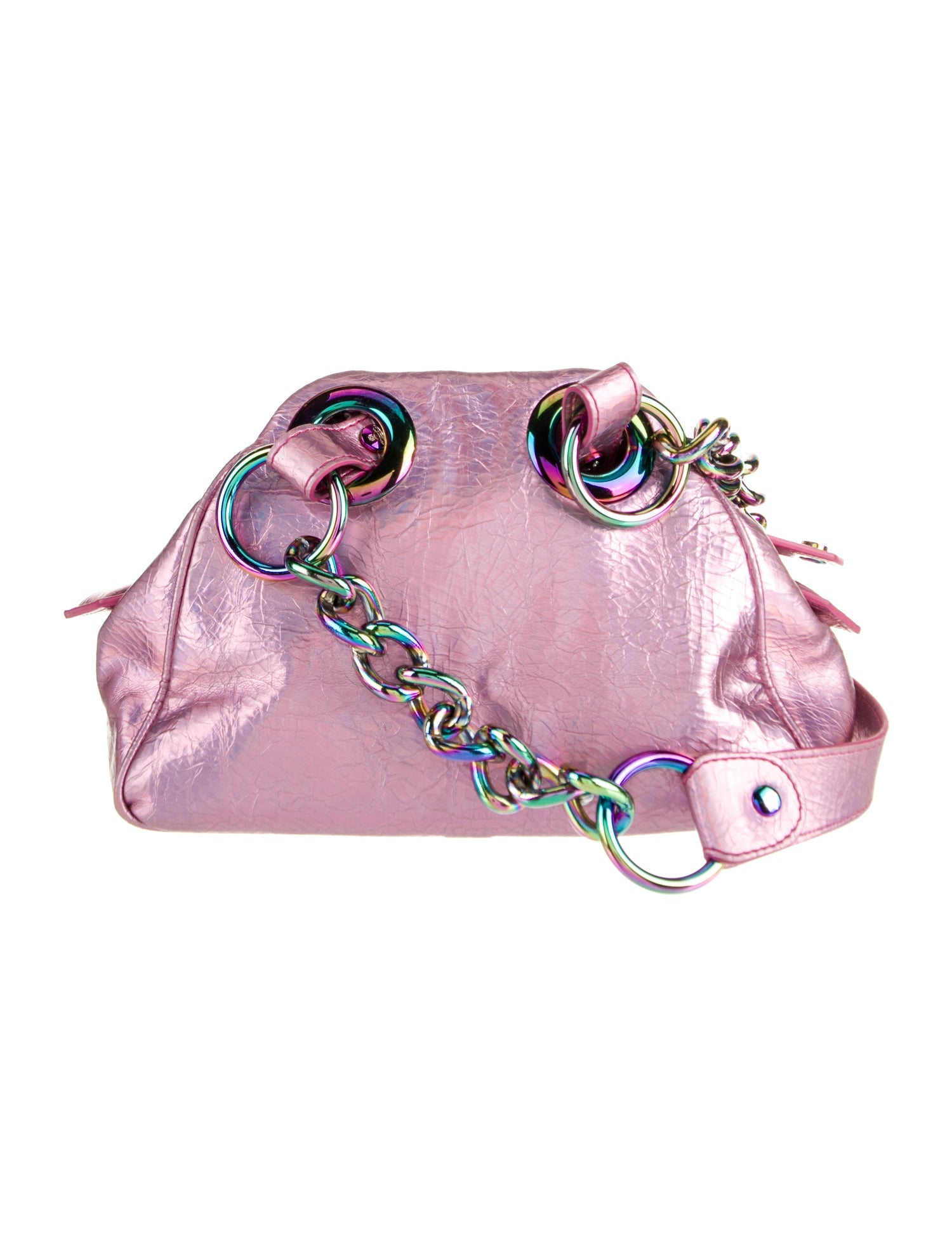 Vivienne Westwood Leather Shoulder Bag - Metallic Shoulder Bags