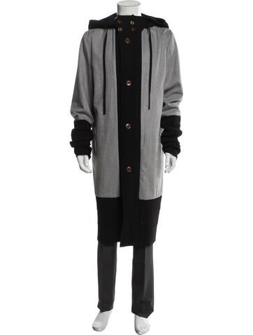 Vivienne Westwood Outerwear Virgin Wool Colorblock Pattern Parka Us40, It50 | L