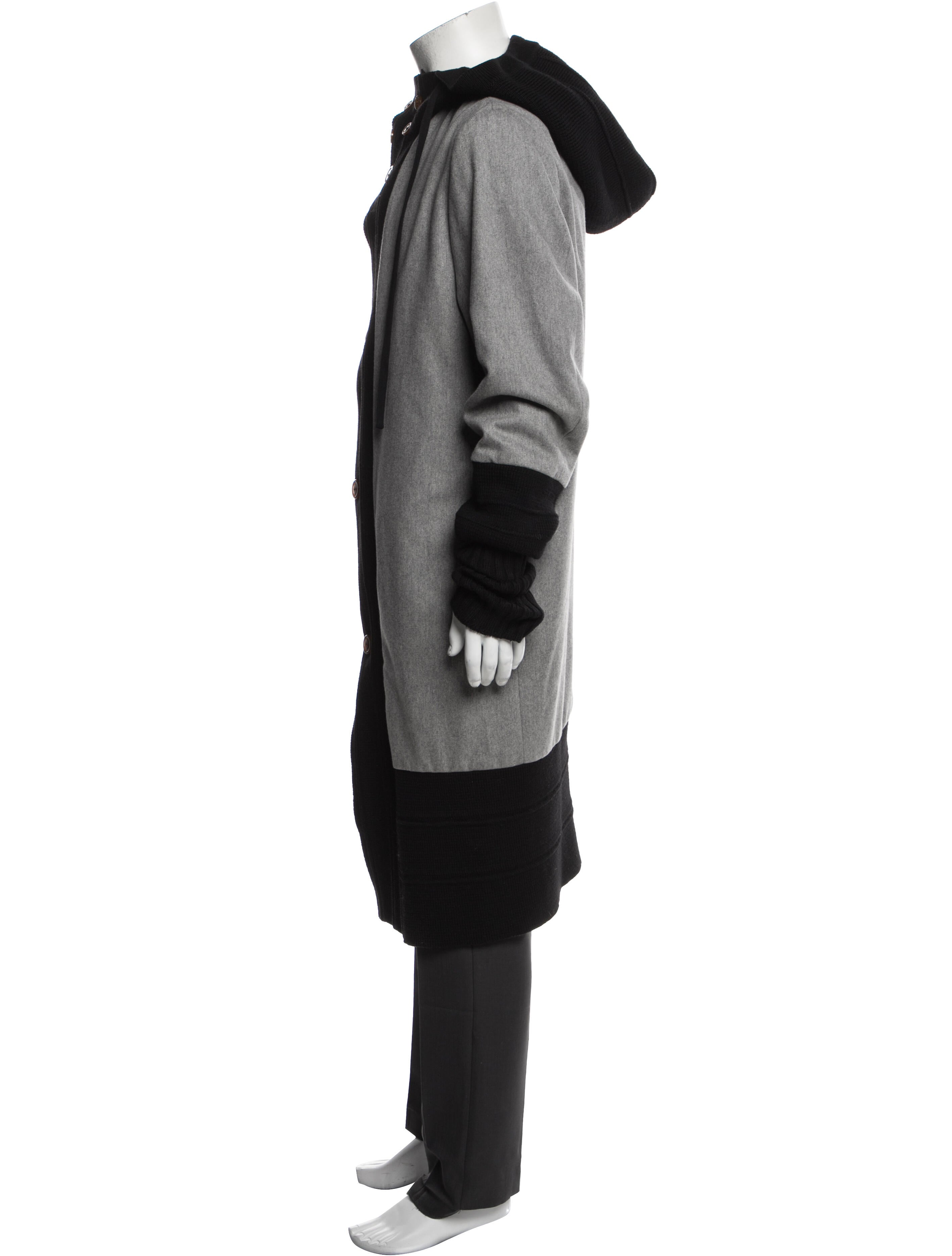 Vivienne Westwood Virgin Wool Colorblock Pattern Parka