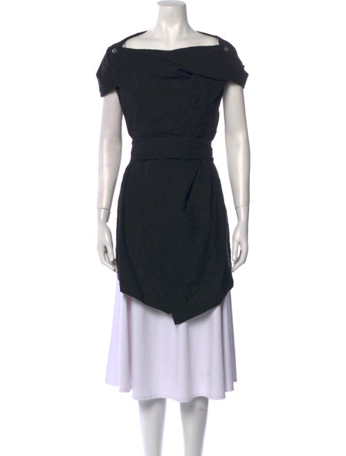 Vivienne Westwood Anglomania Plaid Print V-Neck Tunic