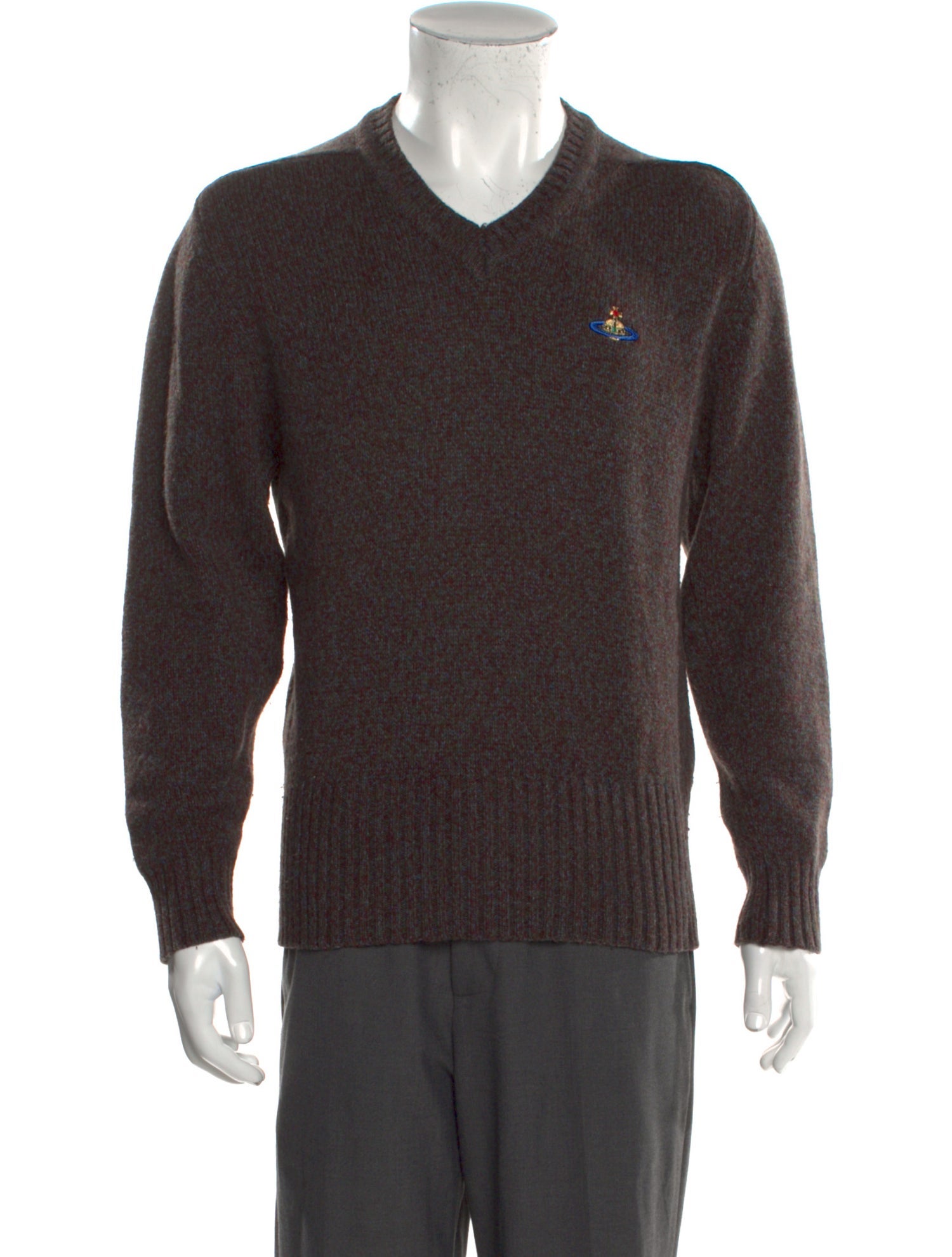 Vivienne Westwood V-Neck Long Sleeve Cardigan