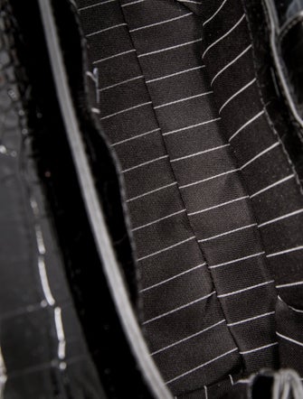 Vivienne Westwood Embossed Leather Top Handle Bag