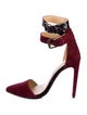 Vivienne Westwood Suede D'Orsay Pumps