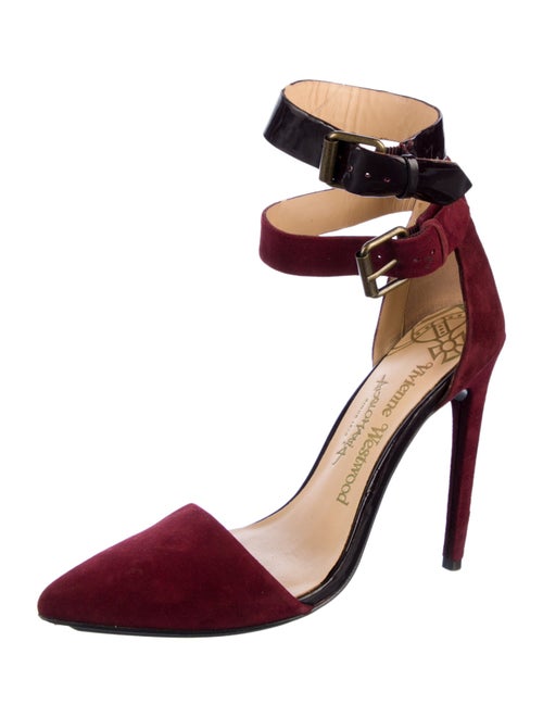 Vivienne Westwood Suede D'Orsay Pumps