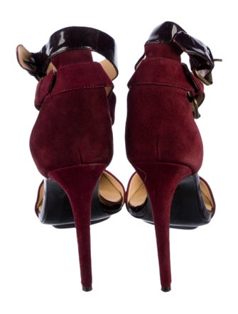 Vivienne Westwood Suede D'Orsay Pumps