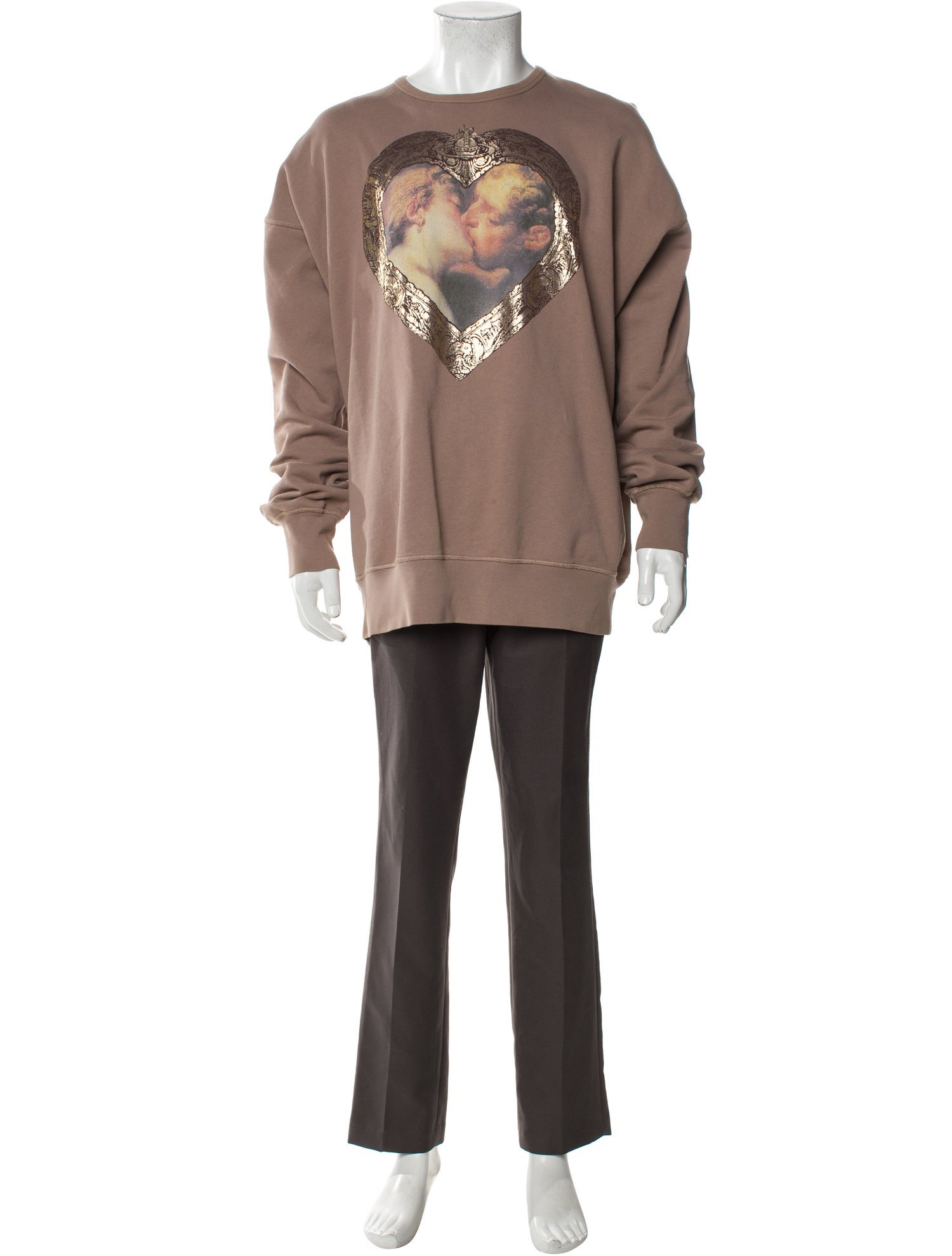 Vivienne Westwood Graphic Print Crew Neck Pullover