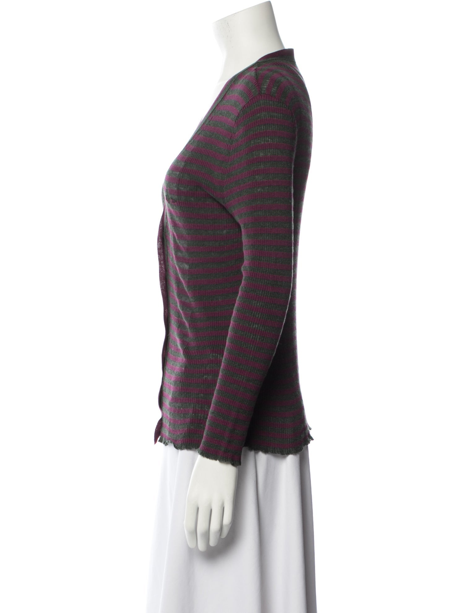 Vivienne Westwood Striped V-Neck Sweater