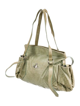 Vivienne Westwood Leather Top Handle Bag