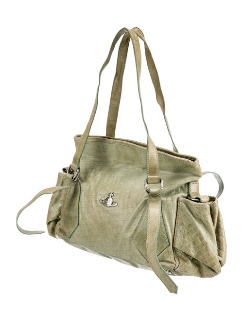 Vivienne Westwood Leather Top Handle Bag