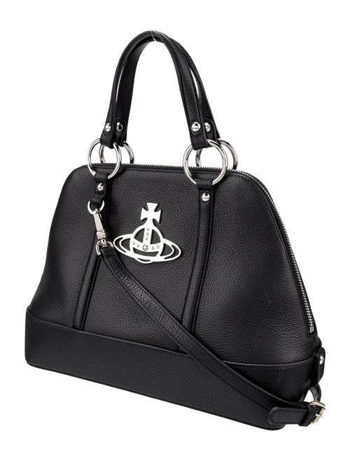 Vivienne Westwood Leather Top Handle Bag
