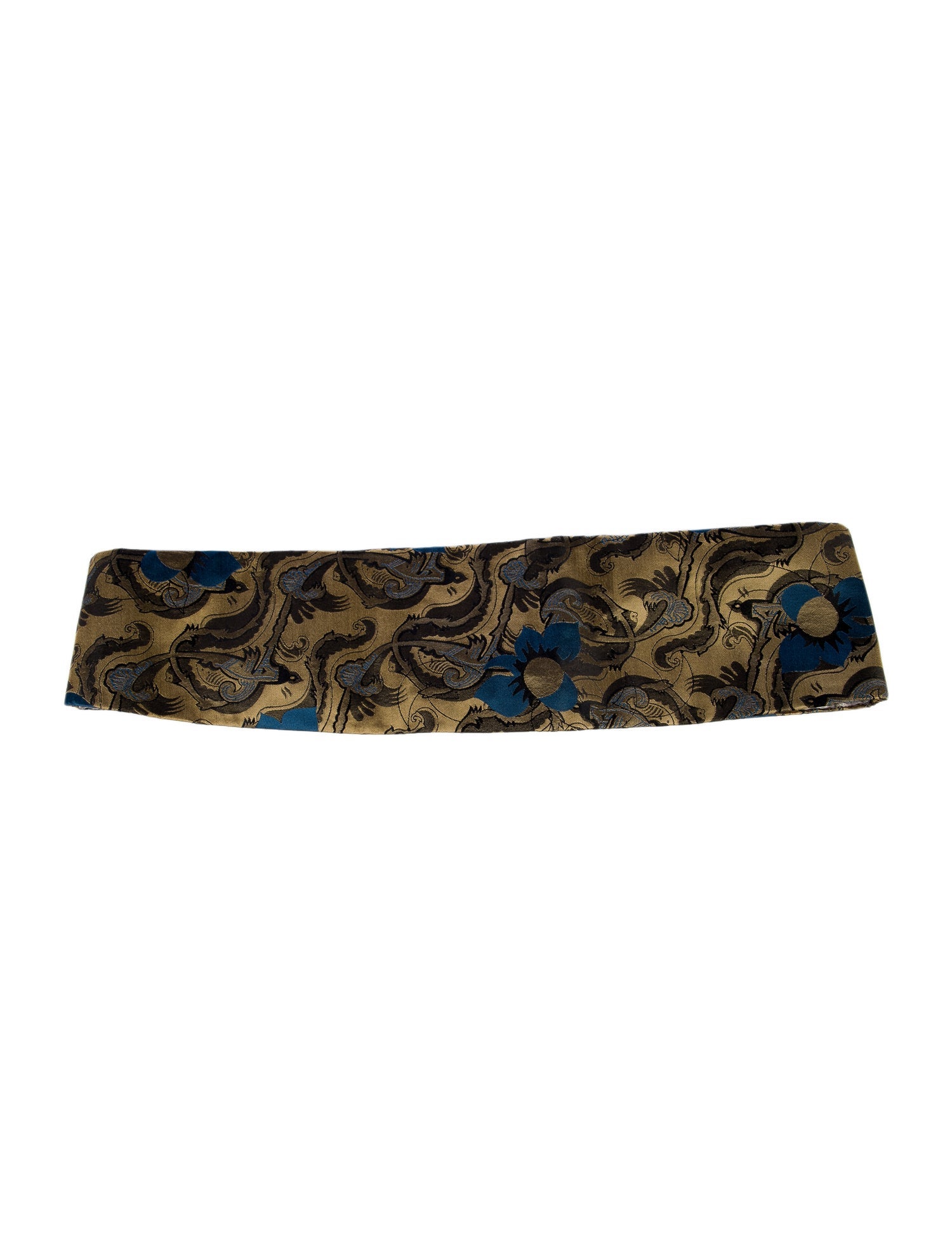 Vivienne Westwood Wide Silk Waist Belt w/ Tags